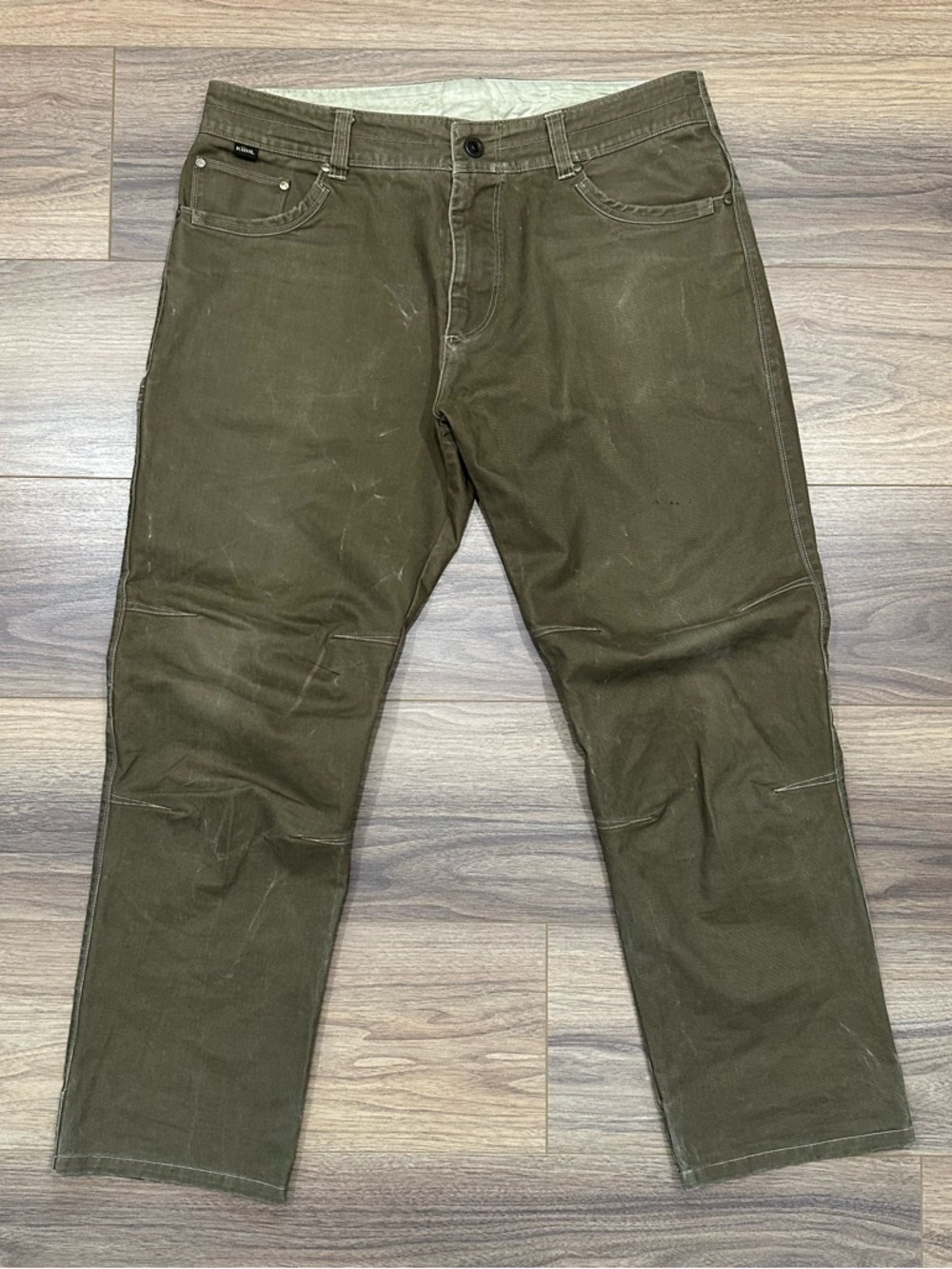 Kuhl Rydr Pant Vintage Patina Dye in Brown Size 36 X 30